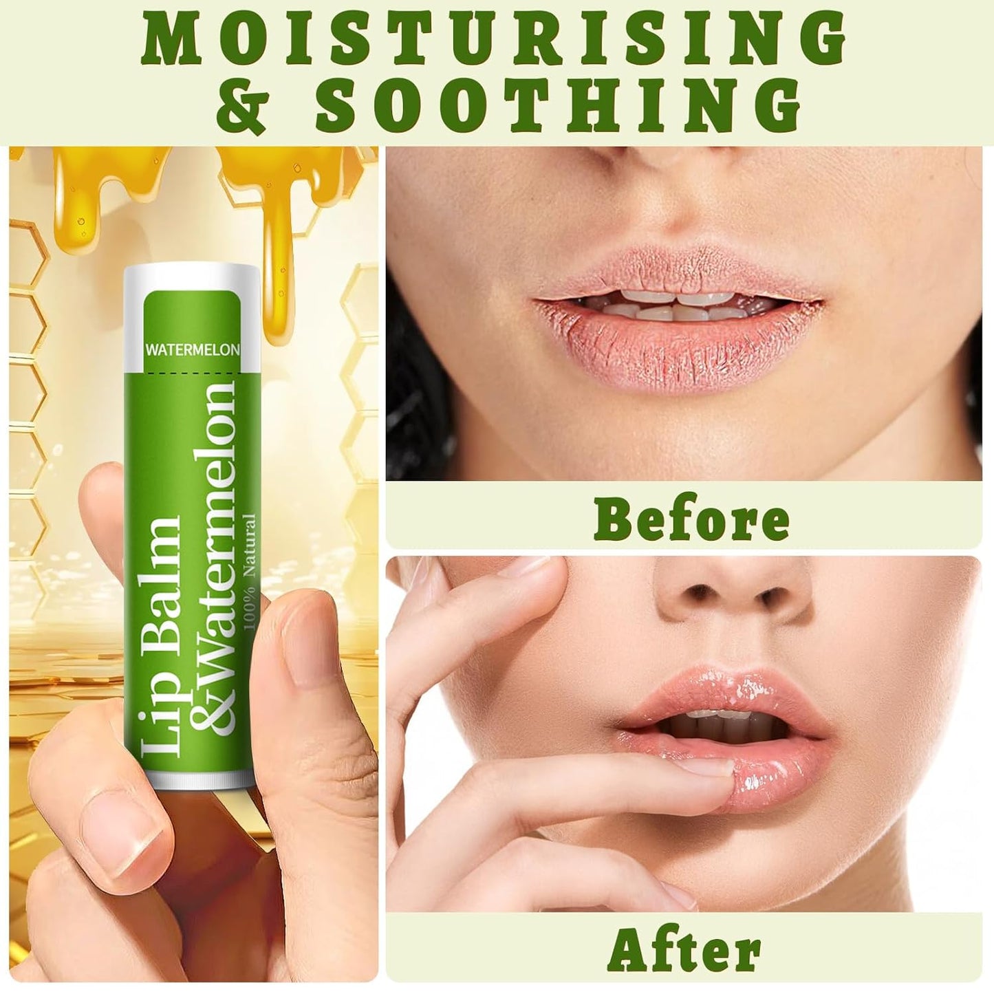 20 Pack Lip Balm, 12 Flavored Natural Lip Balm Bulk Set, Moisturizing Bulk Mini Balm Pack for Dry Cracked Lips,Hydrating for Gifts Party Favors(4.2g/0.15oz)