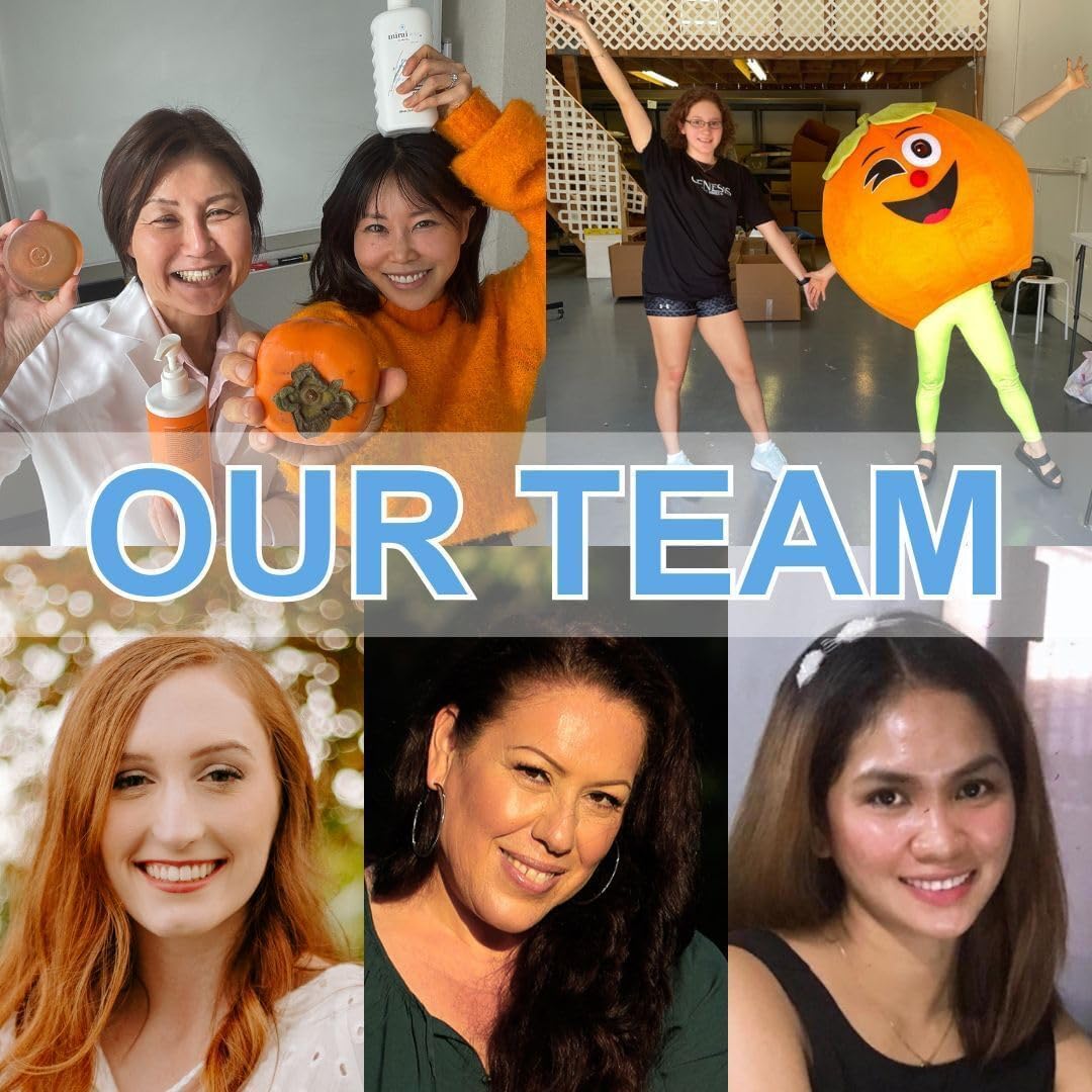 Mirai Clinical Persimmon Shampoo – Old People Smell Eliminator, Nonenal Solution - Safe for Color-Treated and Mature Hair - Sulfate-Free, Paraben-Free, Clarifying Shampoo For Women and Men