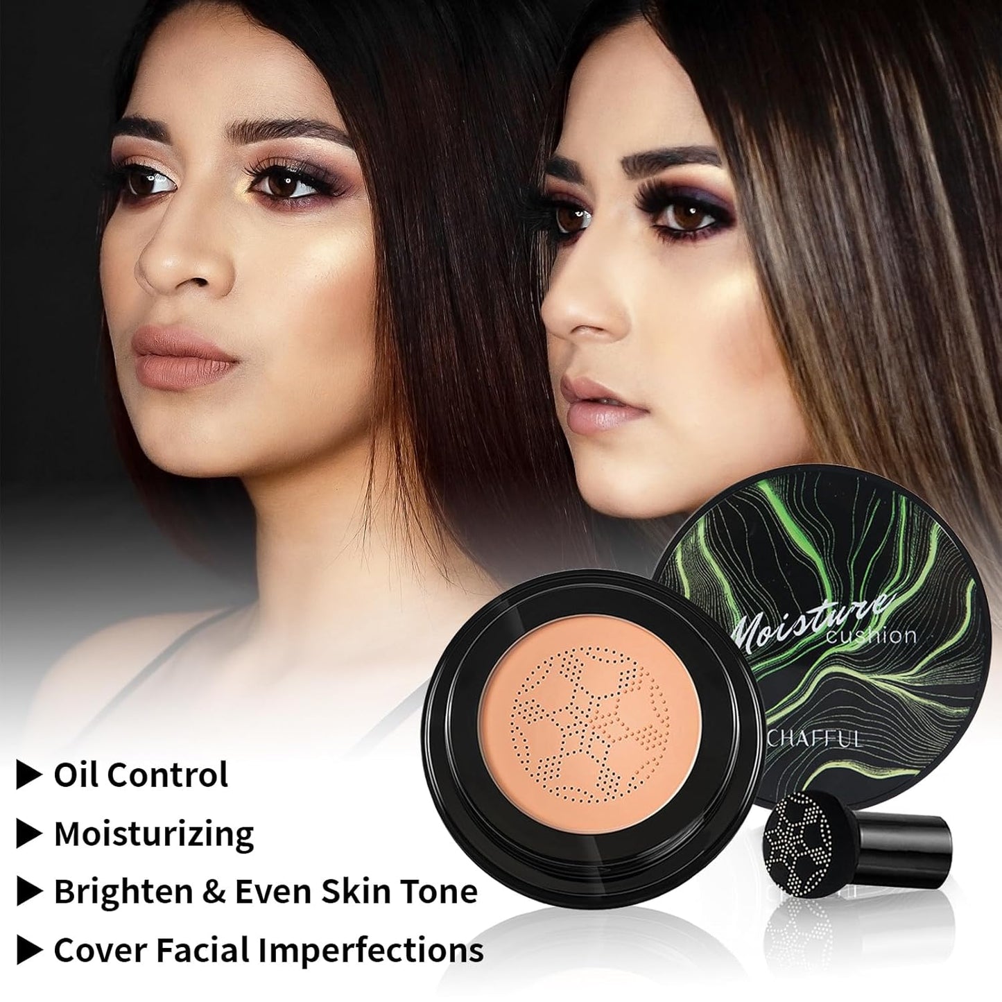 Makeup Set Kit for Women Full Kit, Makeup Present for Girl Women Teen, Matte Eyeshadow CC Cream Foundation Face Primer Brush Set Sponges, Lip Glosses Counter Stick Eyeliner