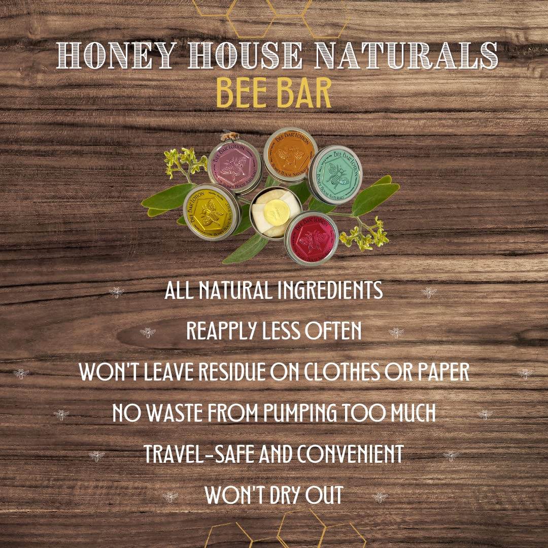 Bee Bar Honey House Naturals Duo – Hawaiian – Small .6 ounce & Large 2 ounce (Hawaiian)
