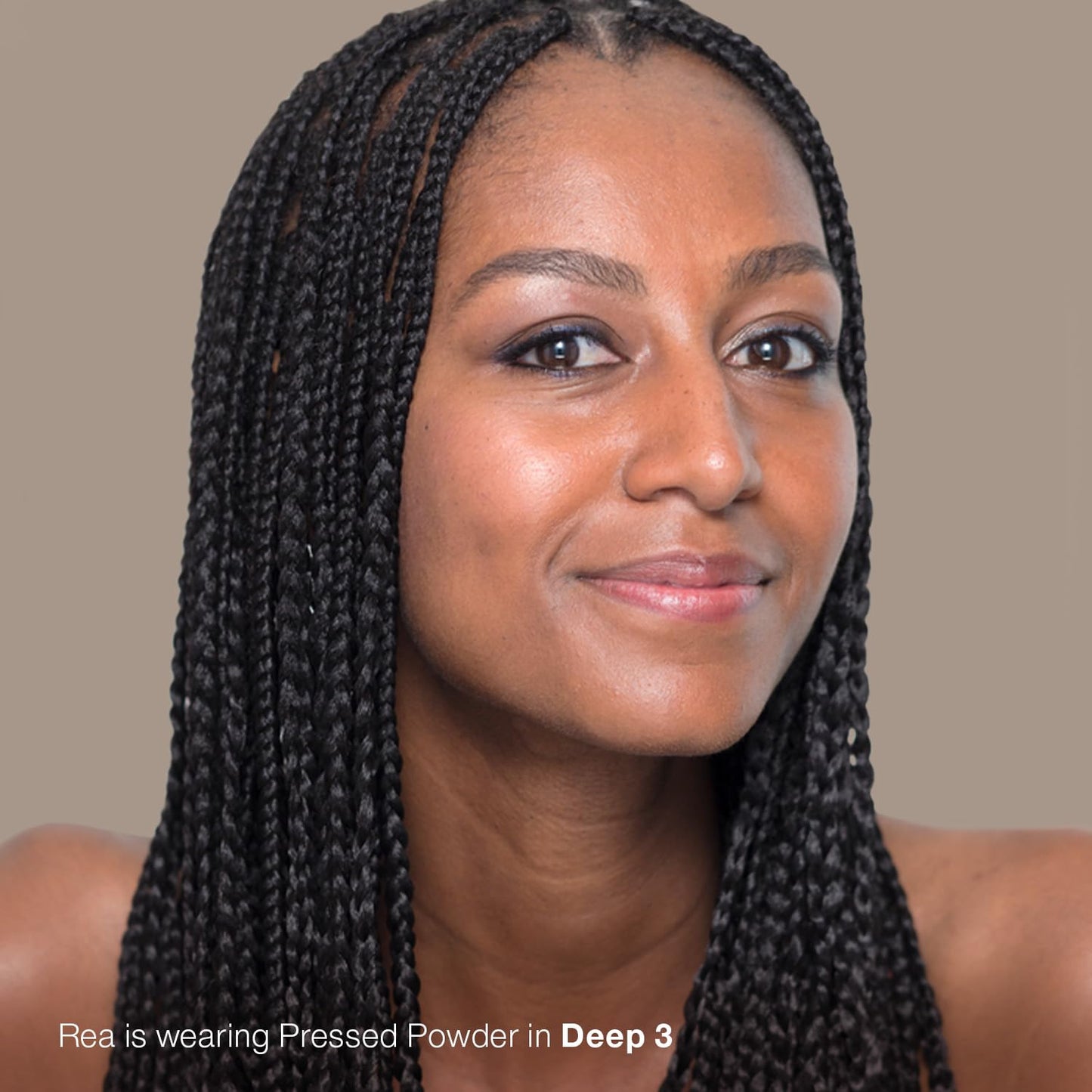 Mineral Fusion Pressed Powder Foundation, Deep 1 - Med/Tan Skin w/Golden Undertones, Age Defying Foundation Makeup with Matte Finish, Talc Free Face Powder, Hypoallergenic, Cruelty-Free, 0.32 Oz