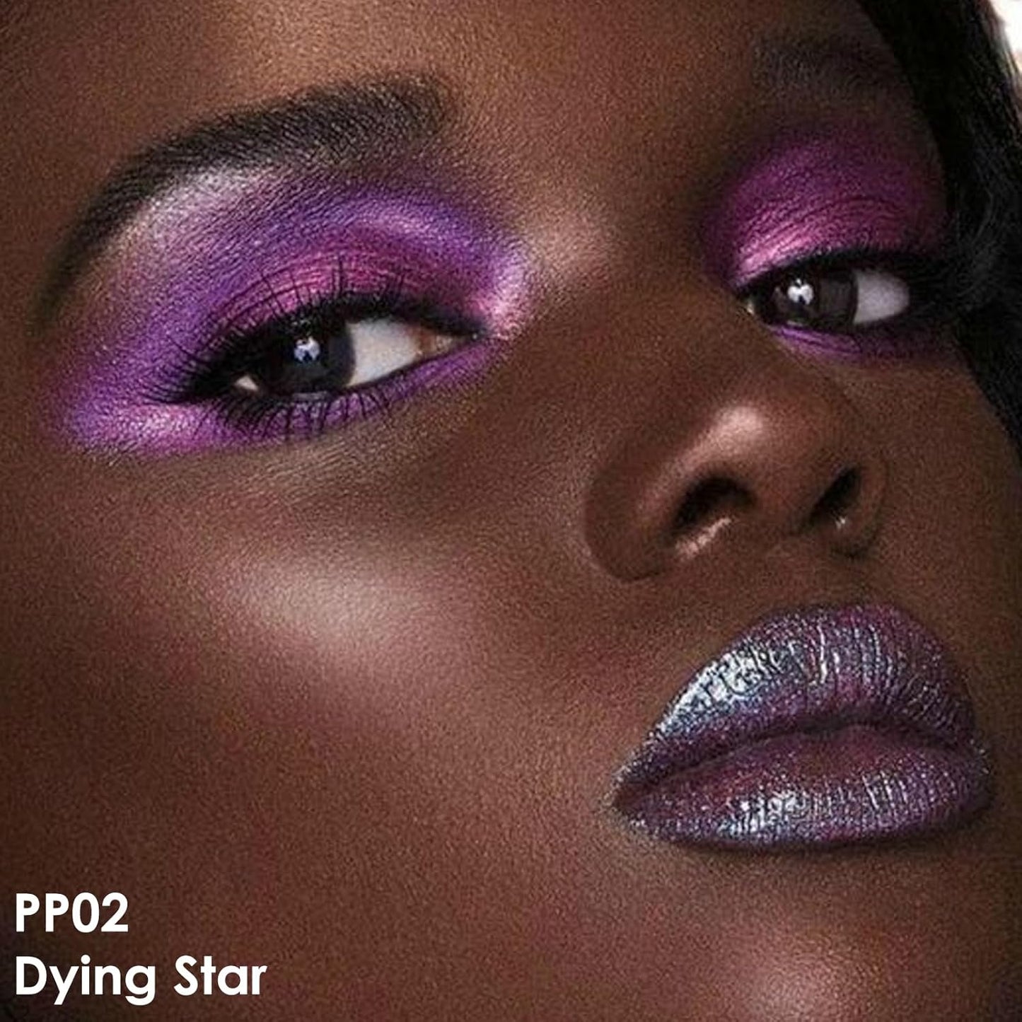 FOCALLURE Metallic Liquid Lipstick,Non Stick Cup Lip Gloss,High Impact Lip Color with Transfer-proof Wear,Long Lasting & Waterproof Lipstick Makeup for Women,Dying Star