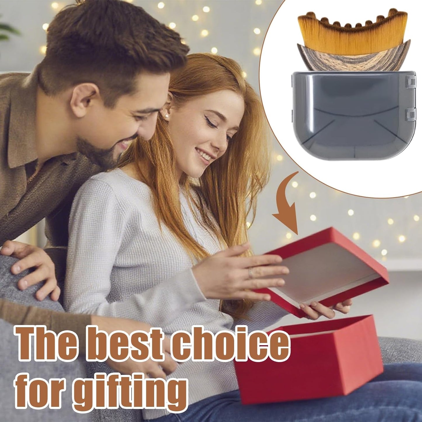 2pcs 2025 Upgrade Lymphatic Drainage Brush, Dual-Action Face & Body Massager for Jawline Sculpting & Puffiness Reduction, Ergonomic Design, Portable for Travel, Enhances Skincare Absorption