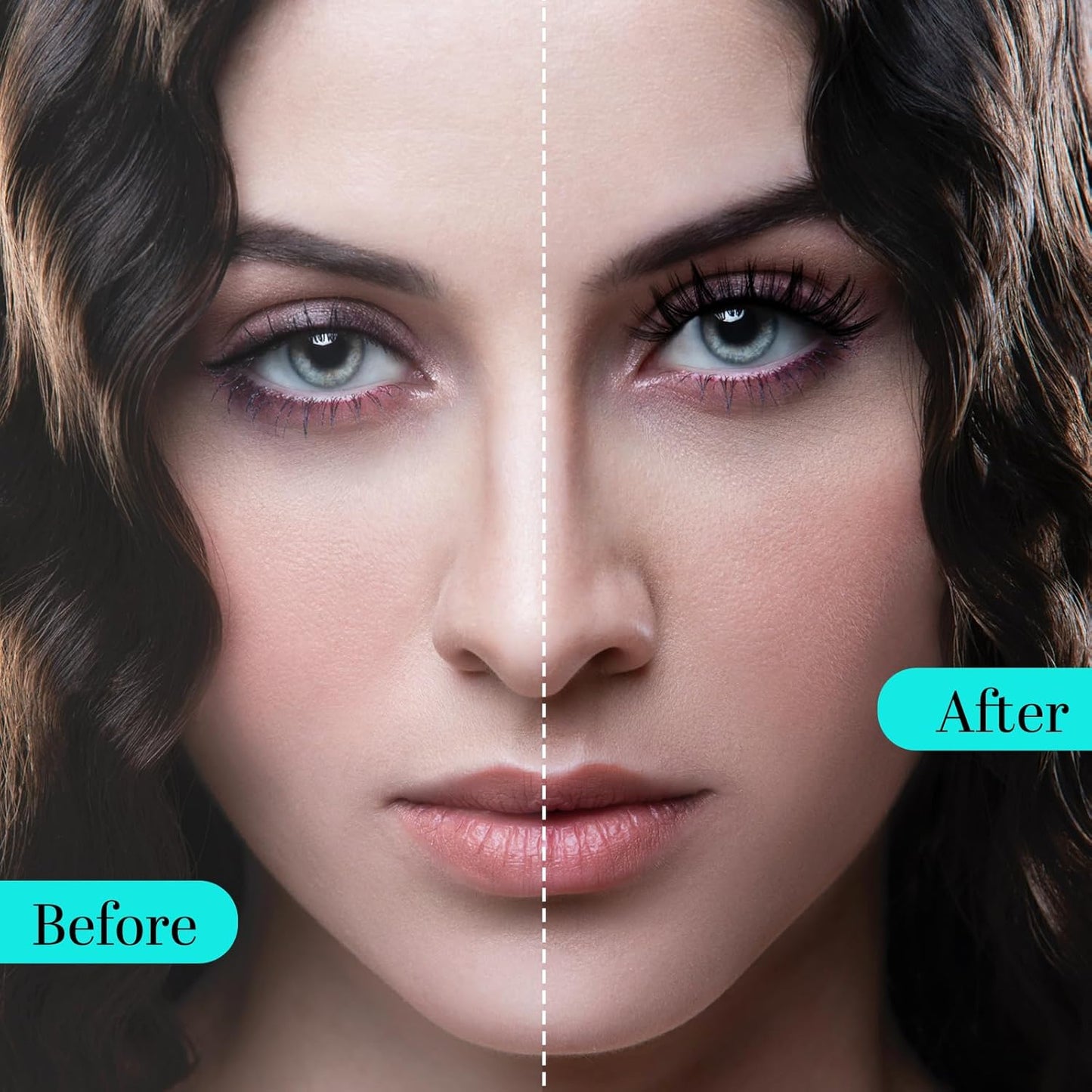 Lash Clusters Wispy 280PCS Eyelash Extension 40D Cluster Lashes Individual Lashes DIY Lash Extension Natural Look Cluster Eyelash Extensions Soft False Eyelashes at Home for Beginners(10mm)