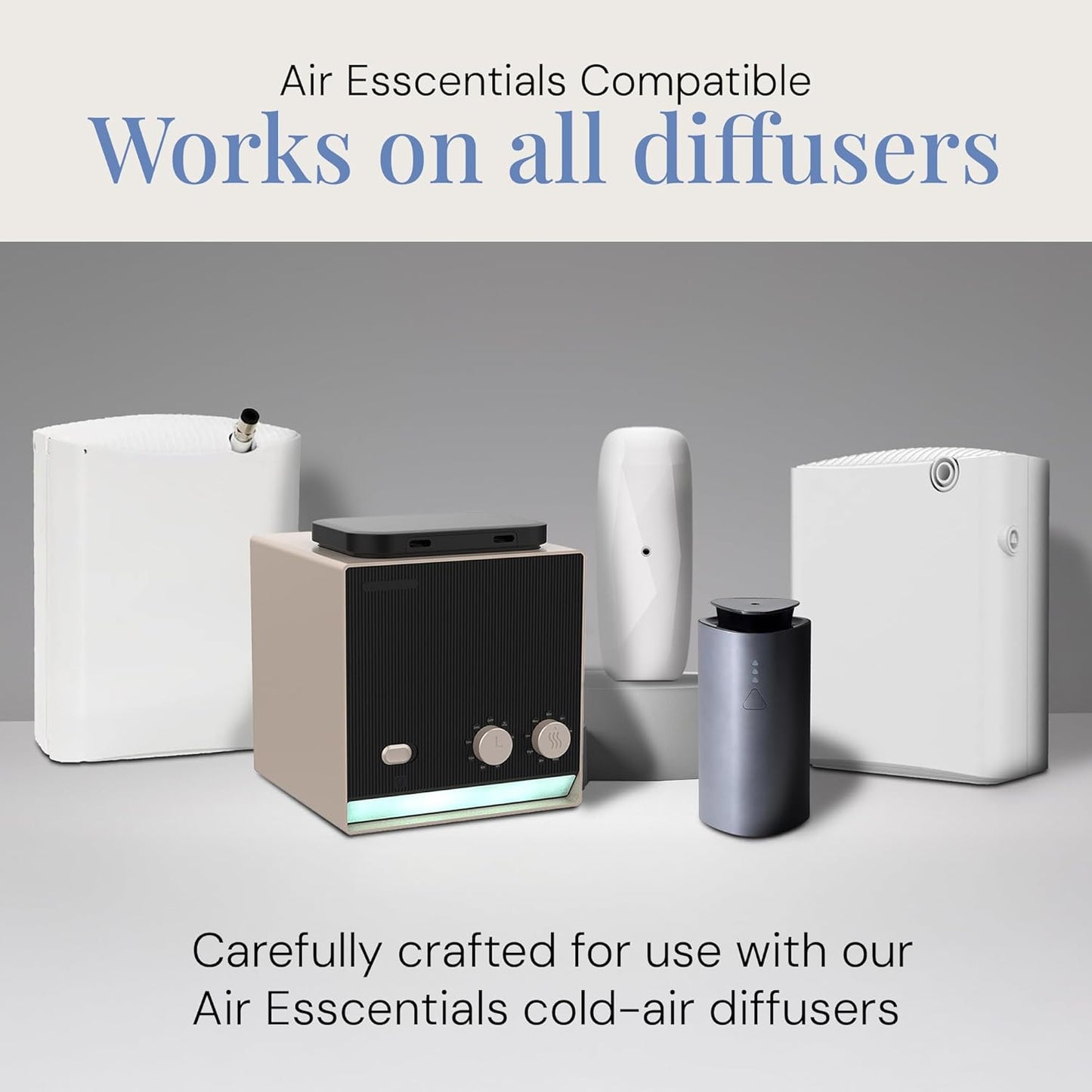 White Tea & Thyme Aroma Oil, Essential Oils Blend for Diffusers & Scent Machines, Rose Petals, Thyme & Balsam, Aromatherapy, Cold Air Diffuser Compatible, 300 mL