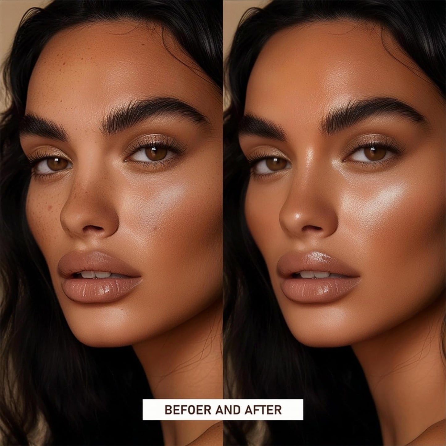 Liquid Highlighter 4 Colors Shimmer Glow Finish Face Highlighter Lightweight Waterproof Long Lasting Face Illuminator Highlight Illuminator for Face Cheek Eyes (Color 03)