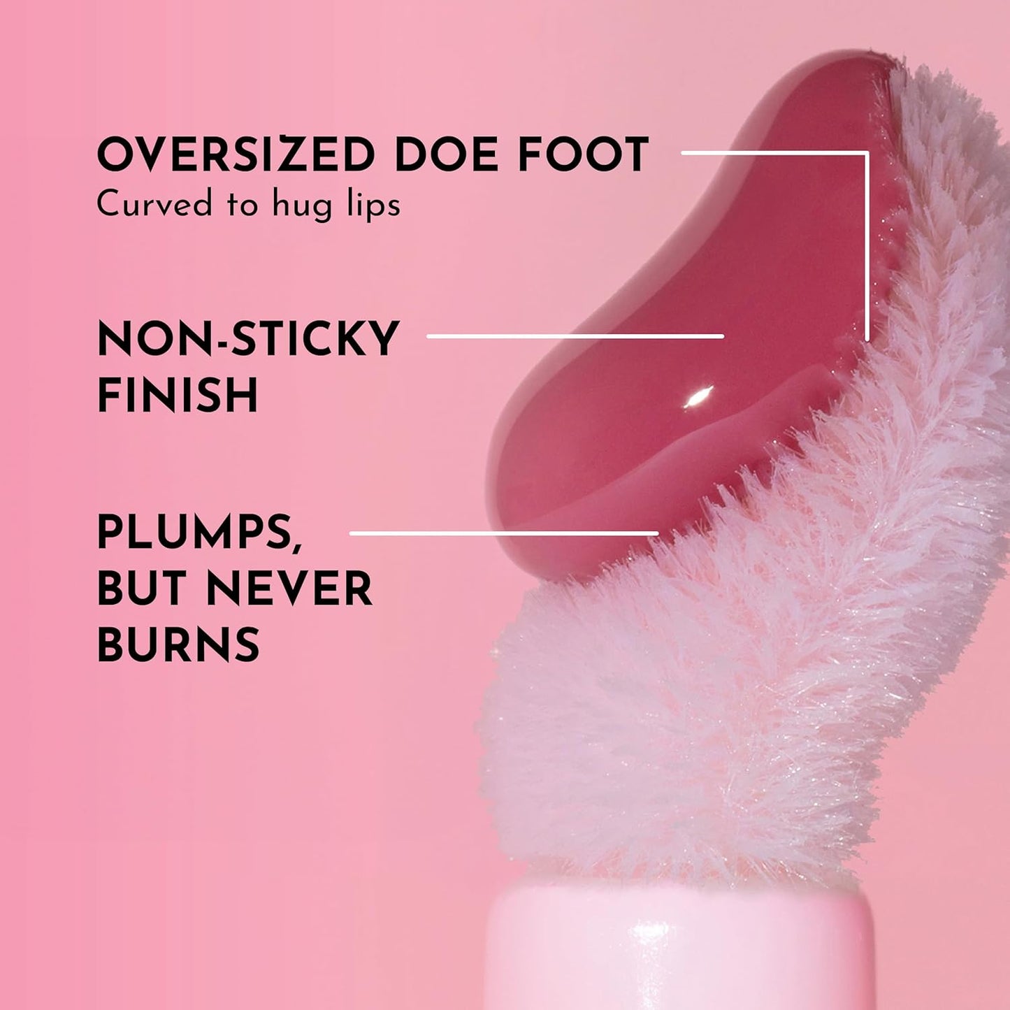 Lawless Women's Forget The Filler Lip Plumper Line Gloss, Velvet, Pink, 0.11 Fl Oz (Pack of 1)