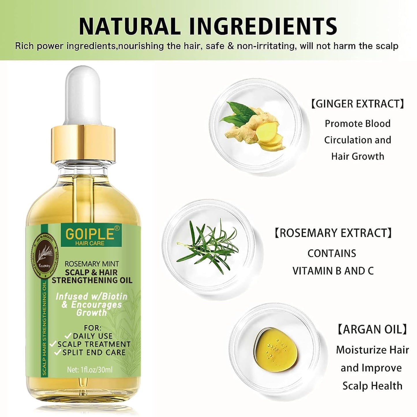 Edge Control Wax, Hair Styling Product, Strong Hold Non-greasy Edge Control Gel, Edge Wax, Rosemary Oil for Hair Growth, for Black Hair, Includes Edge Brush, 4 oz