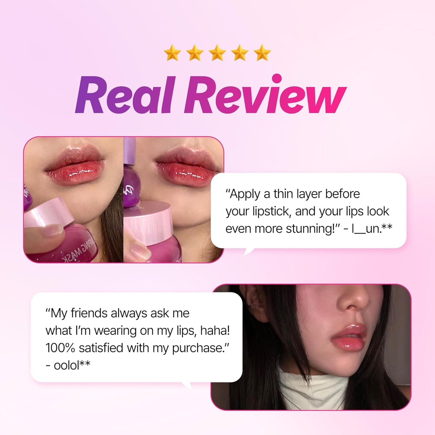 Touch in Sol Pretty Filter Daylight Lip Plumping Mask – Plumping Lip Gloss for Fuller Lips, Moisturizing Raspbarry Lip Plumper, Korean Makeup Essential for Glossy Lips #Raspbarry (0.3 fl.oz/9ml)