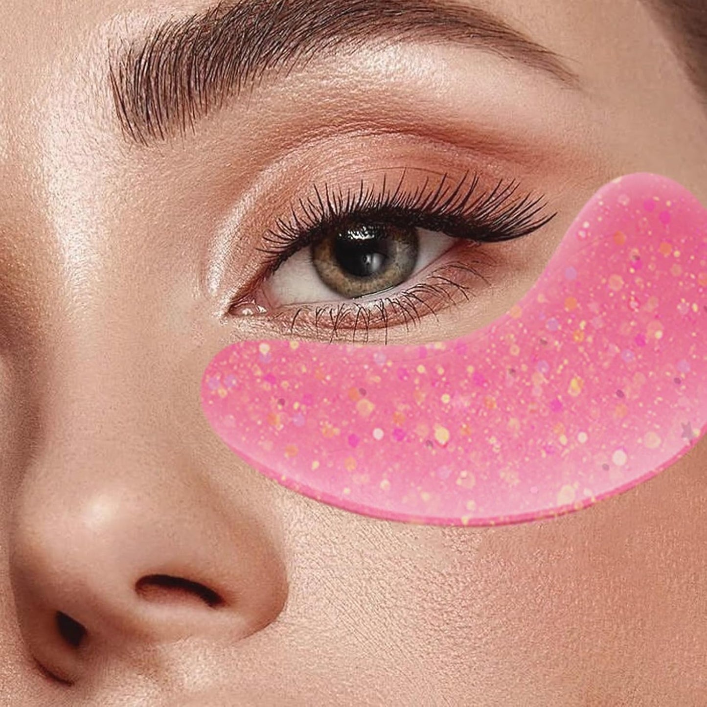 Under Eye Patches for Dark Circles, Puffy Eyes & Wrinkles, Collagen Gel Eye Mask with Vitamin C, Hyaluronic Acid Anti-Aging Eye Patches (12 pairs)