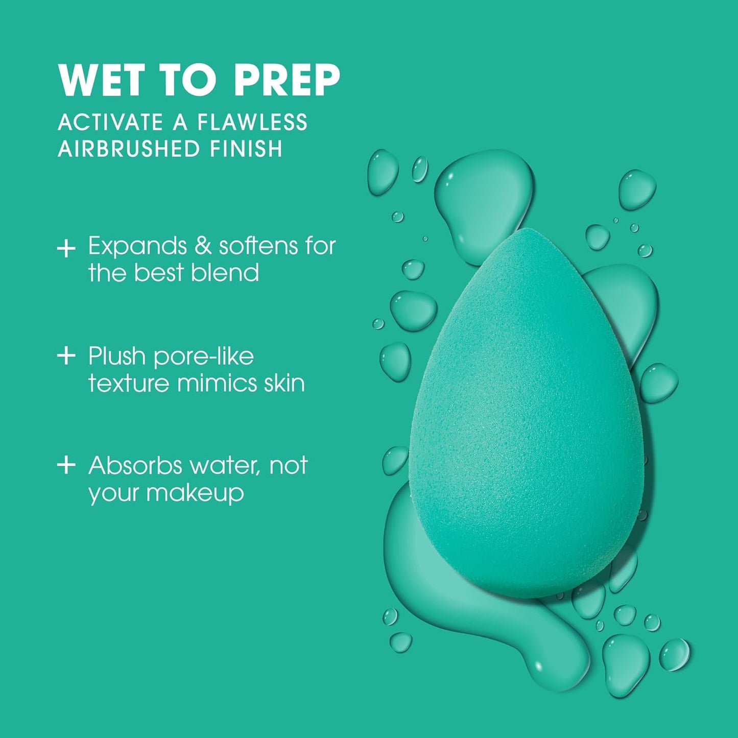 Beautyblender® | Chill Blender Makeup Sponge | Blend Liquid Foundations, Powders and Creams | Streak Free Application | Vegan, Cruelty Free | Made in USA