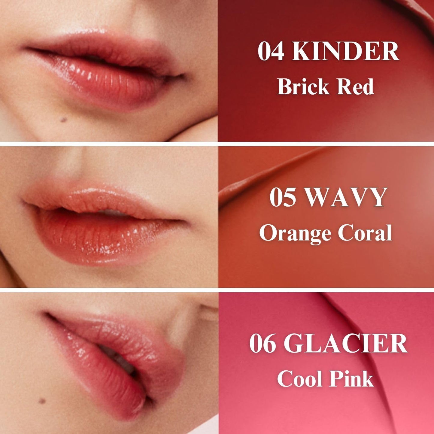 EGLIPS Lip & Cheek Glow Balm - Multi-Use Tinted Melting Balm Blush for Lips & Cheeks Builable and Blendable Texture (05 WAVY, 0.18 oz)