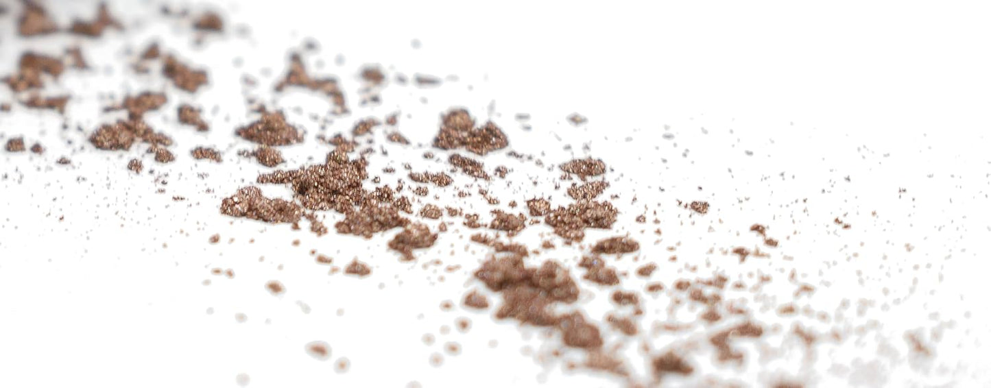 Sultry Copper Bronze Red Mocha Brown Mineral Single Loose Powder Eyeshadow; Vegan, Talc & Paraben Free, No Animal Testing & Cruelty Free