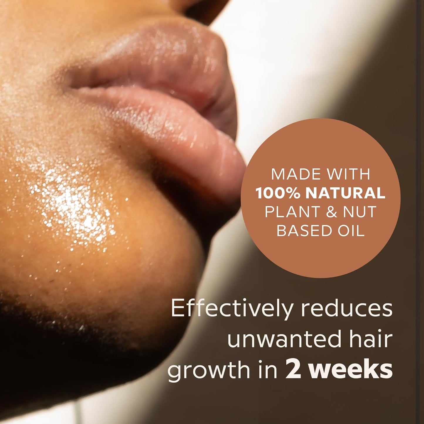 Hair Reducing Fade Oil – Regular Strength (Not sensitive skin), Minimizes Hair Growth for Face & Body – For Women & Men – 15ml Serum