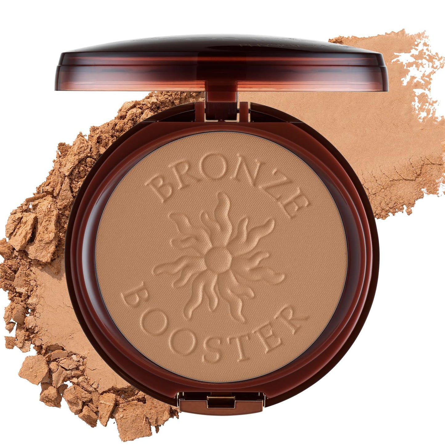 Physicians Formula Bronze Booster Pressed Contour Bronzer - Glow Activator Vitamin Infused Technology with a Natural Finish, Buildable Coverage, Cruelty-Free & Hypoallergenic - Medium-to-Dark