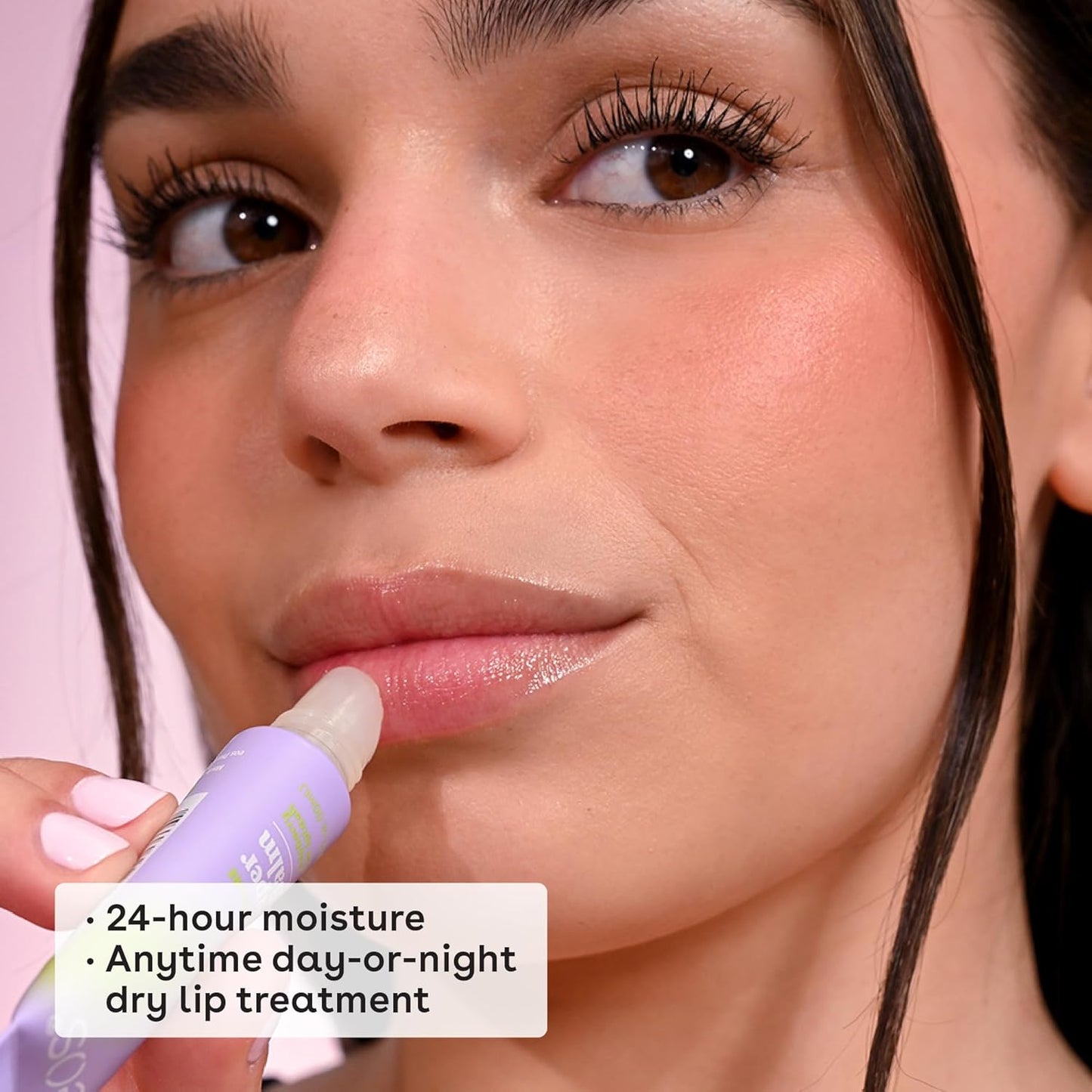 eos 24H Moisture Super Balm - Watermelon Frosé, Day or Night Lip Treatment, Made for Sensitive Skin, Lip Balms & Moisturizers, 0.35 fl oz