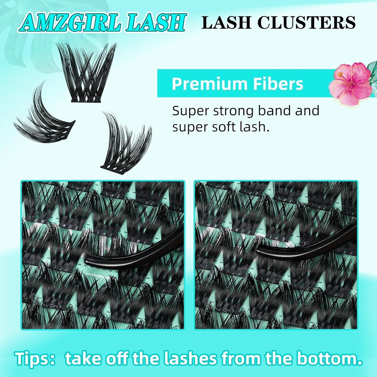 Lash Clusters Wet Look 168Pcs Eyelash Cluster Ultra-Thin Lash Band Eyelashes Extensions Spiky Anime Wide Span Lashes(Mallow,D-Mix10-18mm)