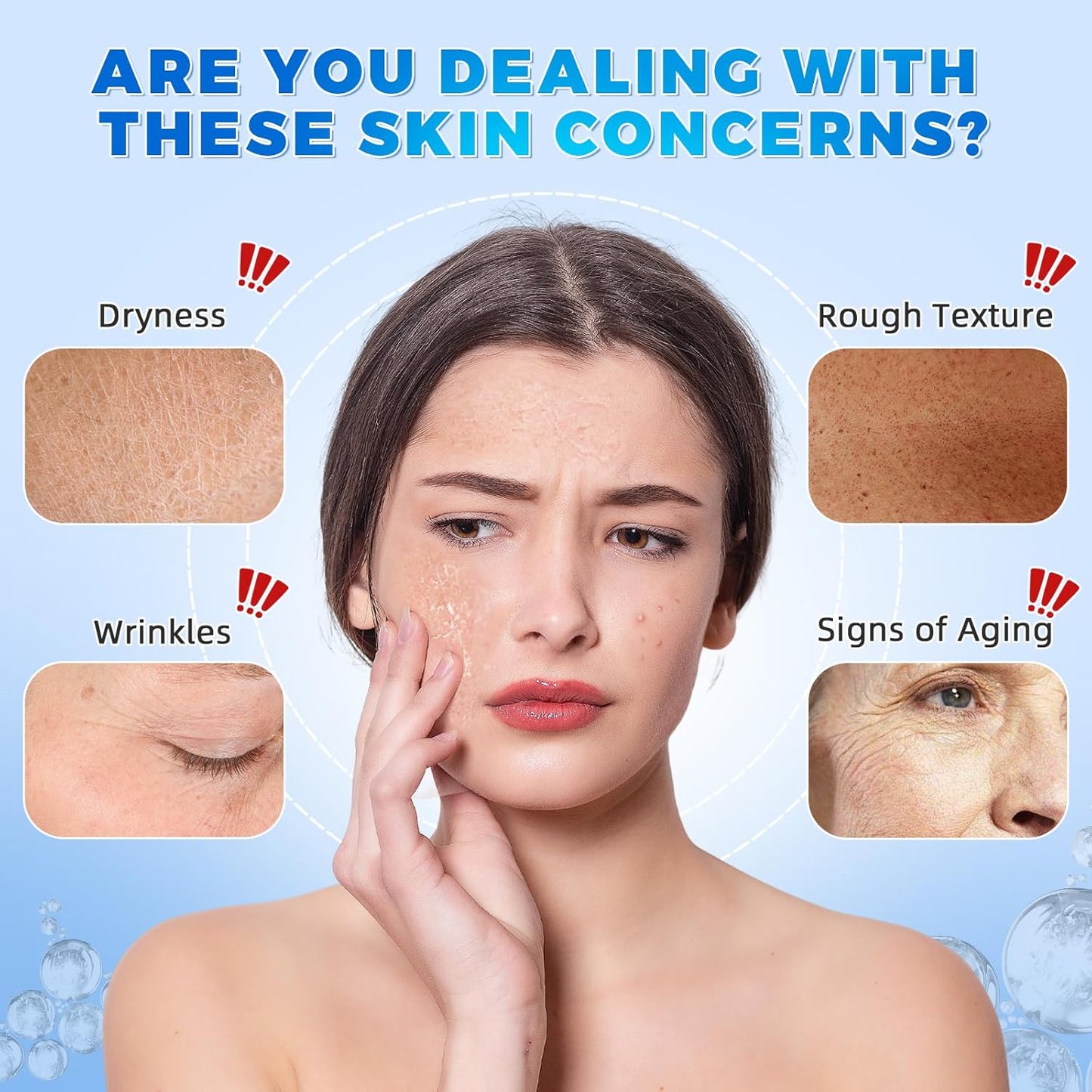 30pcs 3% Hyaluronic Acid Ultra Hydrating Serum, Anti-Aging Serum Intensive Hydration, improves skin texture, minimizes fine lines, improve dryness and dehydration for all skin types