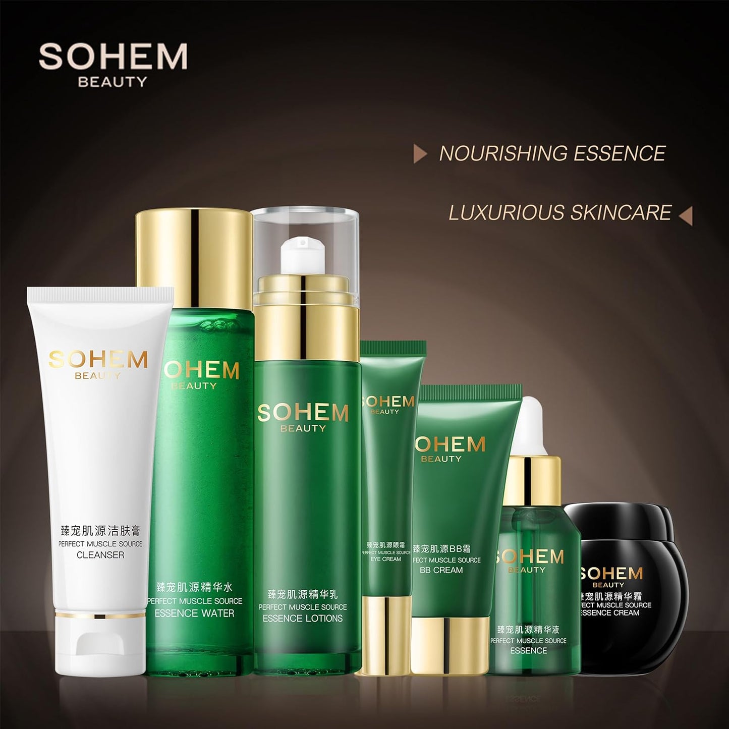 Luxurious Revitalize Skin Care Set 7PCS For Women Gifts,Skin Care Sets & Kits