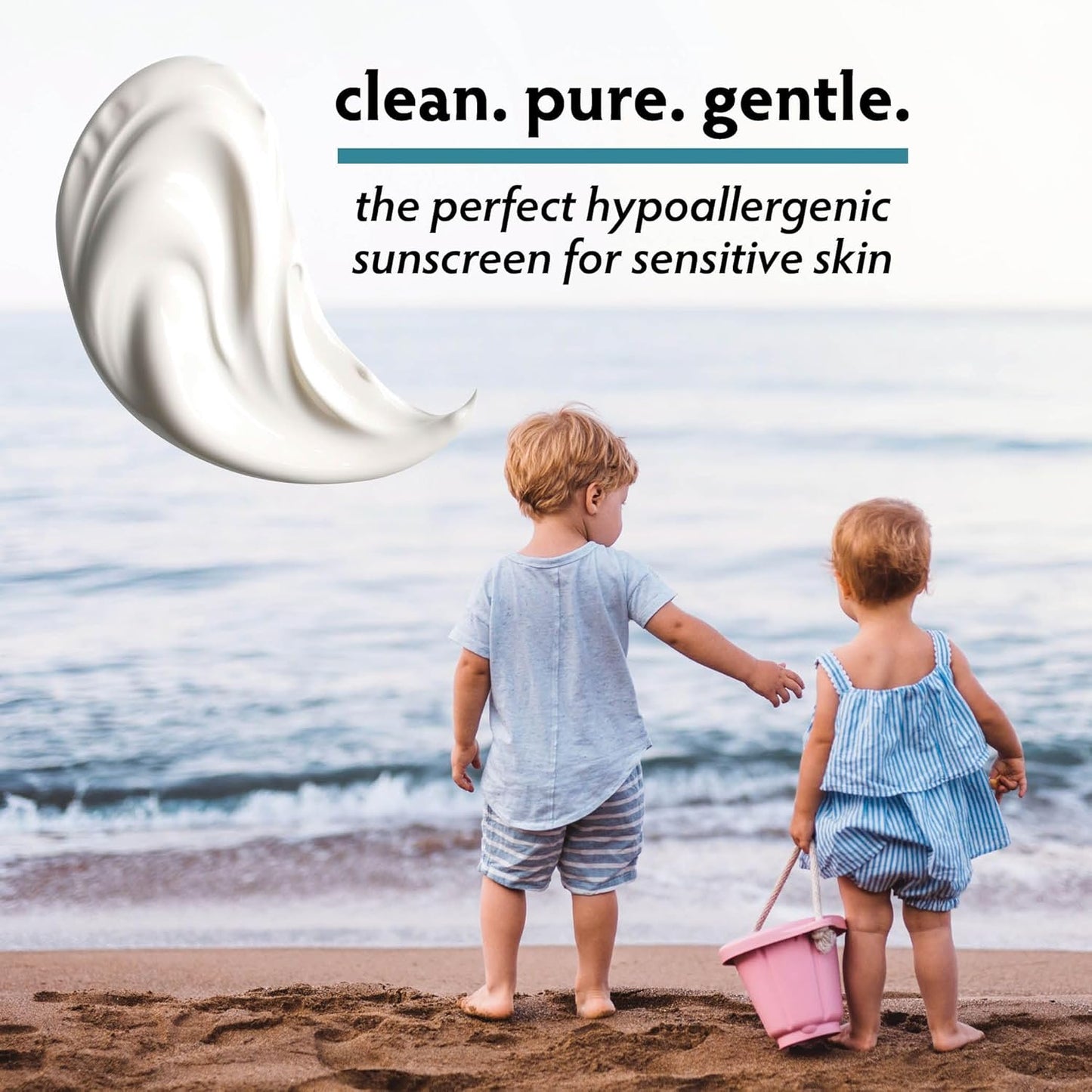 YAYA ORGANICS Baby + Kids Mineral Sunscreen Lotion, SPF 50, Reef-Friendly, Non-Nano Zinc Oxide, Water-Resistant, Hypoallergenic, Pure + Gentle for delicate skin, 8 oz