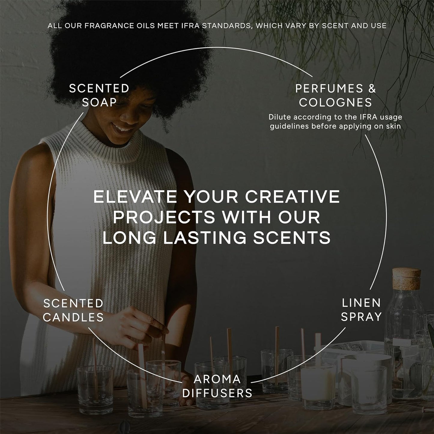 Eternal Essence Oils Tropical Fruit Set of 6 Premium Fragrance Oils - Includes Mango, Coconut Cream, Pineapple, Passion Fruit & Guava, Banana and Portuguese Pomelo Scented Oils - 10ML