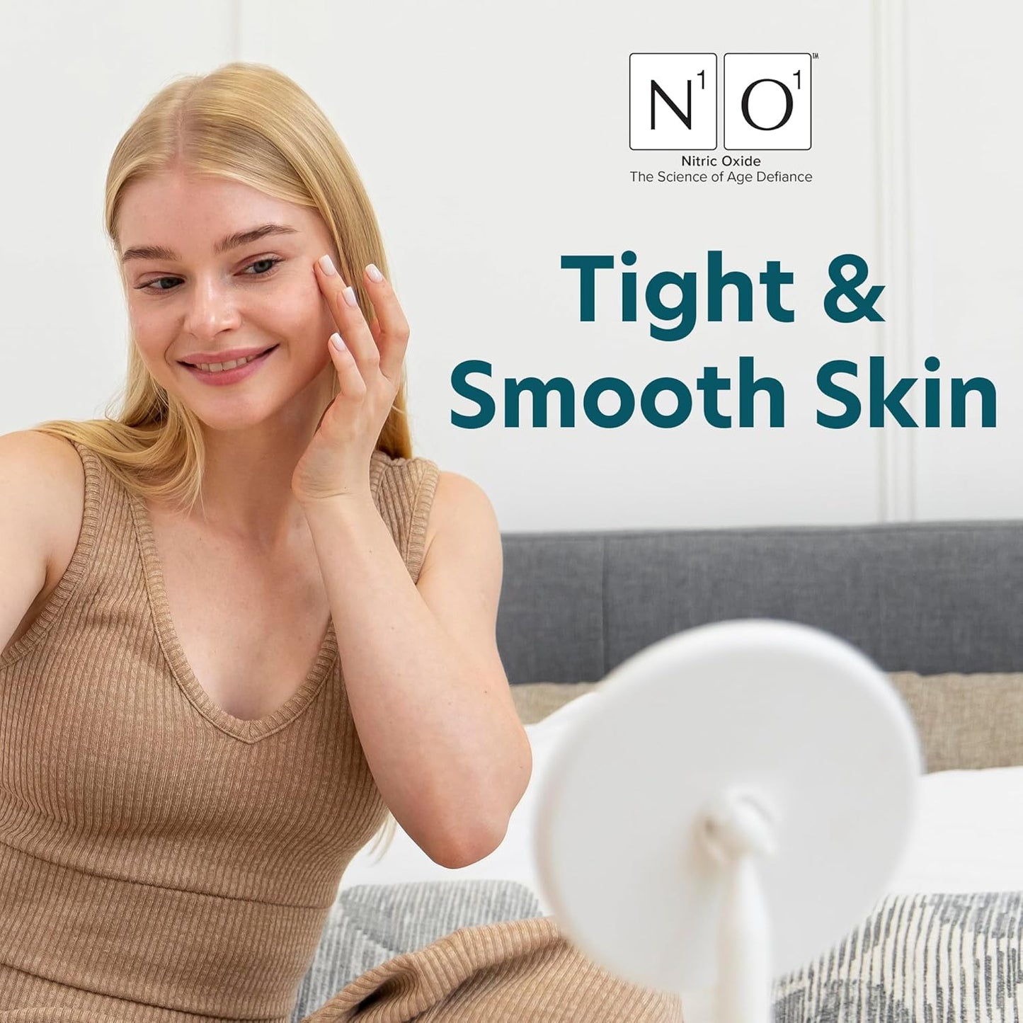 Age-Defiance Eye Cream - Day & Night Moisturizer with Nitric Oxide, Hyaluronic Acid, Complex Peptides, Ceramides - Hydrating Eye Cream for Dark Circles, Wrinkles, Fine Lines, Puffiness - 0.5 oz.