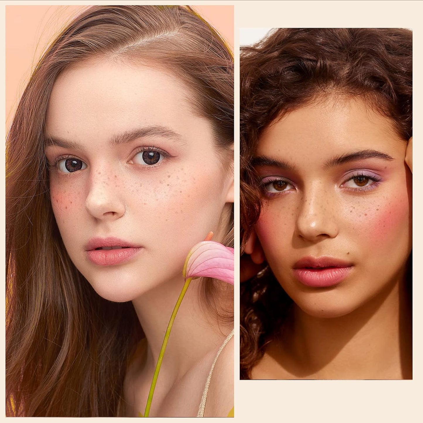 Freckle Cushion Natural Like Freckle Makeup Fake Freckles Pen Waterproof Long Lasting Quick Dry, Get Sun-kissed Stars Makeup Freckle in One Press, Fresh Brown, 15g