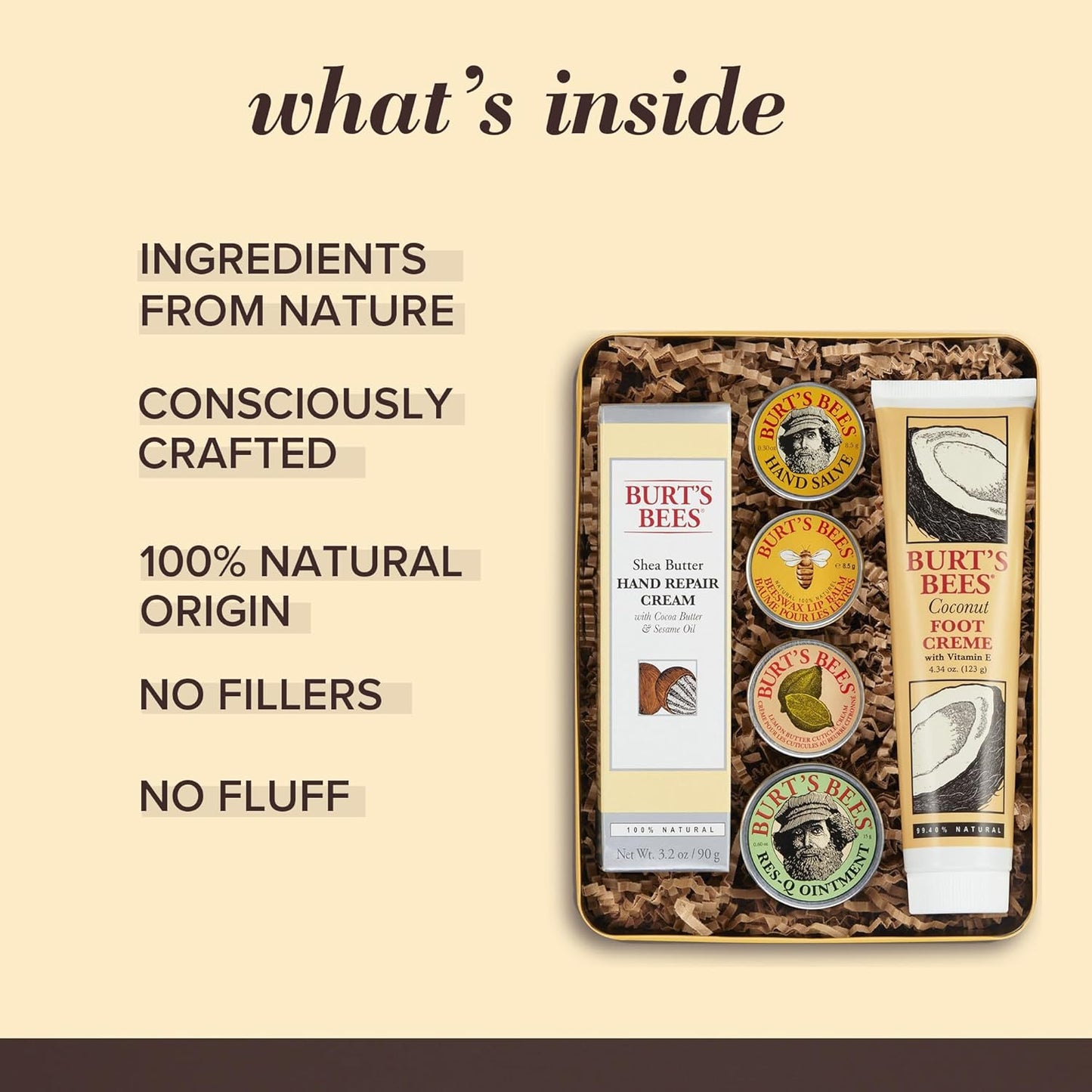 Burt's Bees Back to School Gifts Ideas, 6 Dorm Body Care College Dorm Products, Classics Set -Original Beeswax Lip Balm, Cuticle Cream, Hand Salve, Res-Q Ointment, Hand Repair Cream & Foot Cream