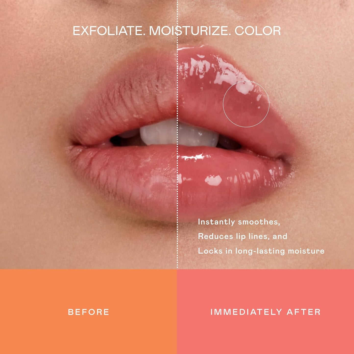 EADEM Le Chouchou Lip Softening Balm, Lip Gloss for Women, Lip Plumper & Lip Mask, Overnight Hydrating & Moisturizing Luxury Lip Balm, 0.5 oz, Burnt Malai