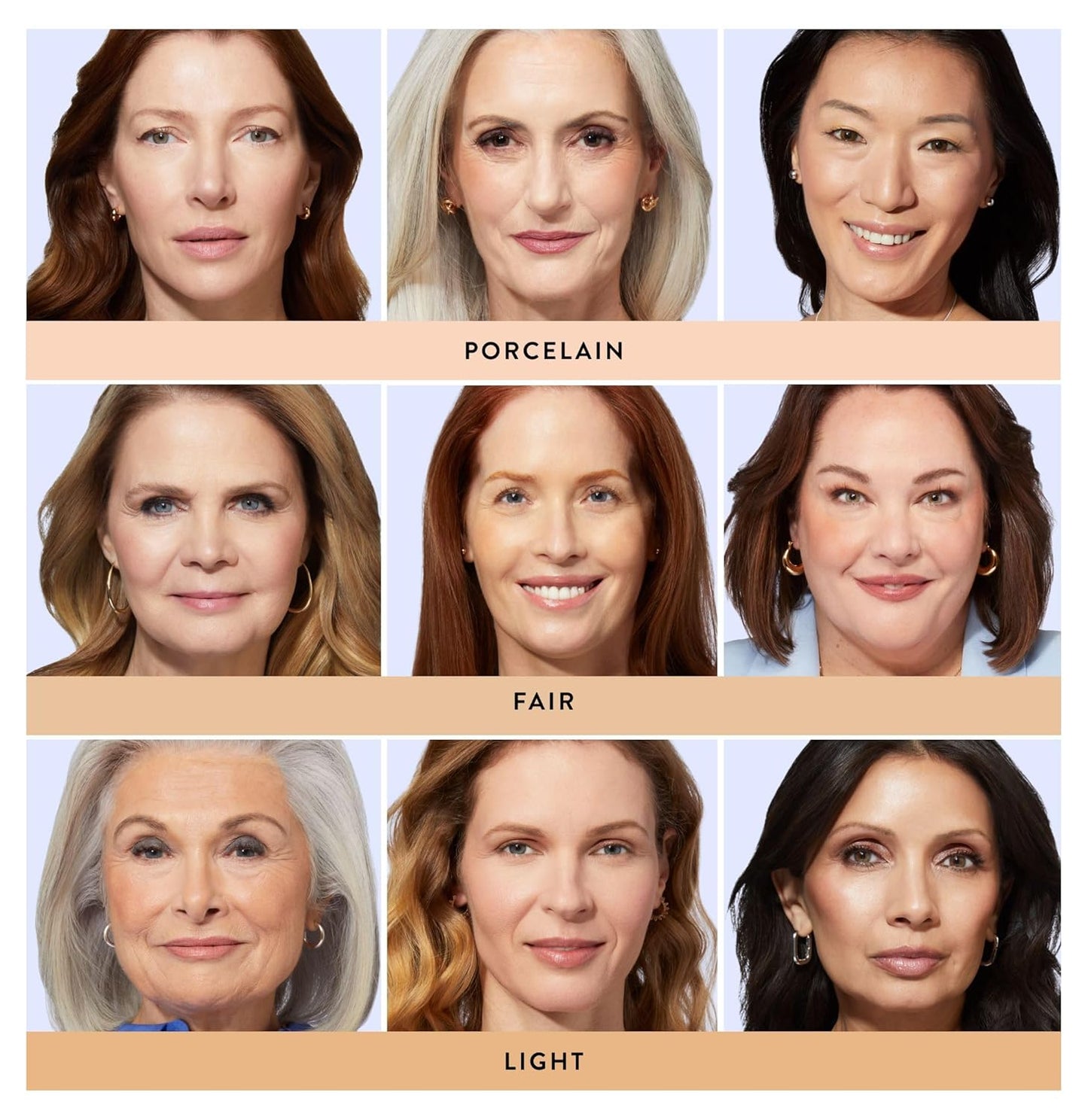 LAURA GELLER NEW YORK Baked Balance-n-Brighten Foundation with Kabuki Brush Makeup Set, Porcelain