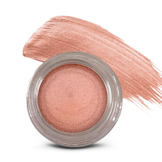 Mommy Makeup Any Wear Creme Eyeshadow - Waterproof, Crease-Proof, Long Lasting, High Pigment, Oil-free - Cream to Powder for Eyes, Cheeks & Lips (Gilded Rose)