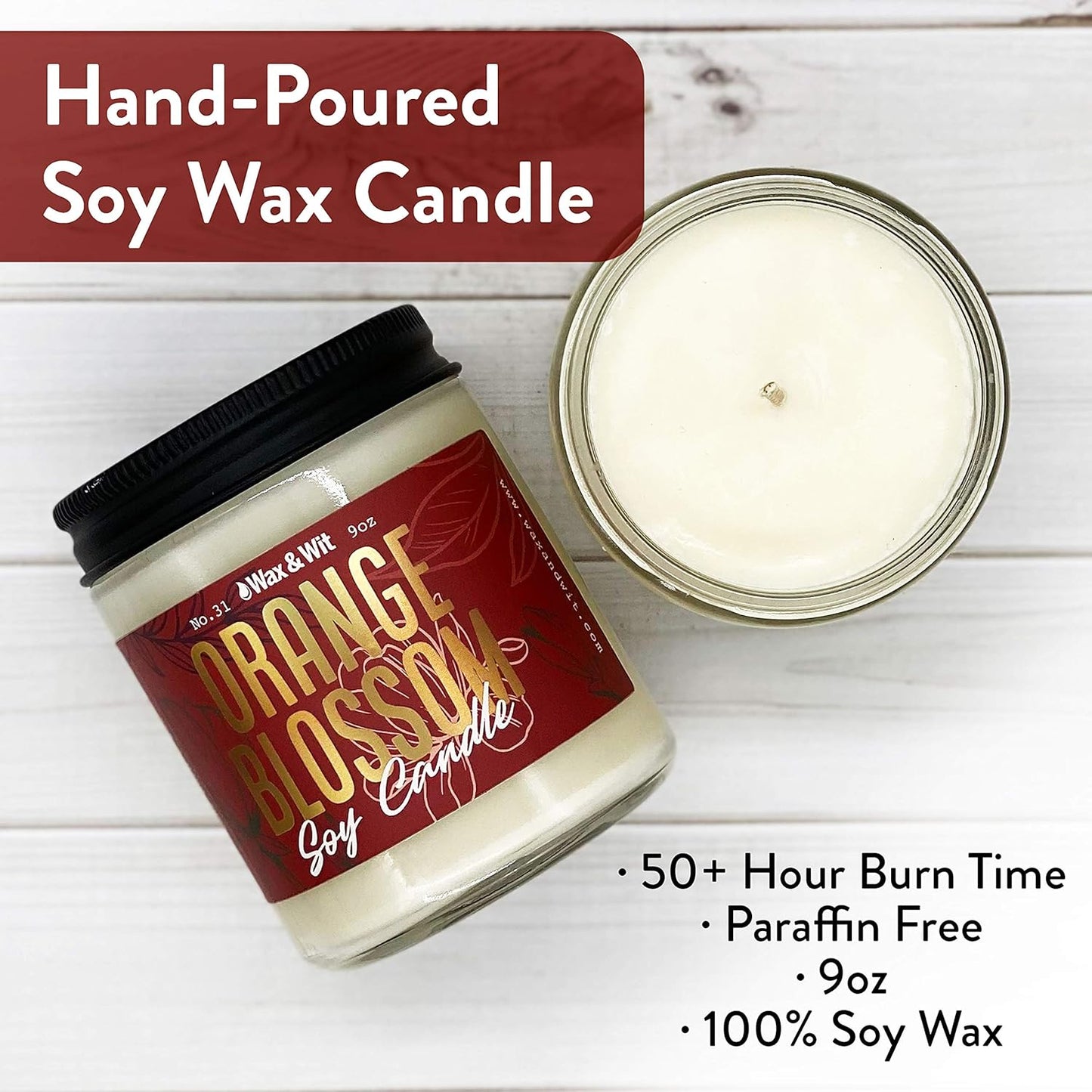 WAX & WIT Gifts for Mom, Luxury Spa Set for Mom: Heartfelt Mother's Day & Birthday Pampering Kit | Handcrafted 7-Piece Relaxation Set from Daughter, Son - Mom Birthday Gifts, Mothers Day Gifts