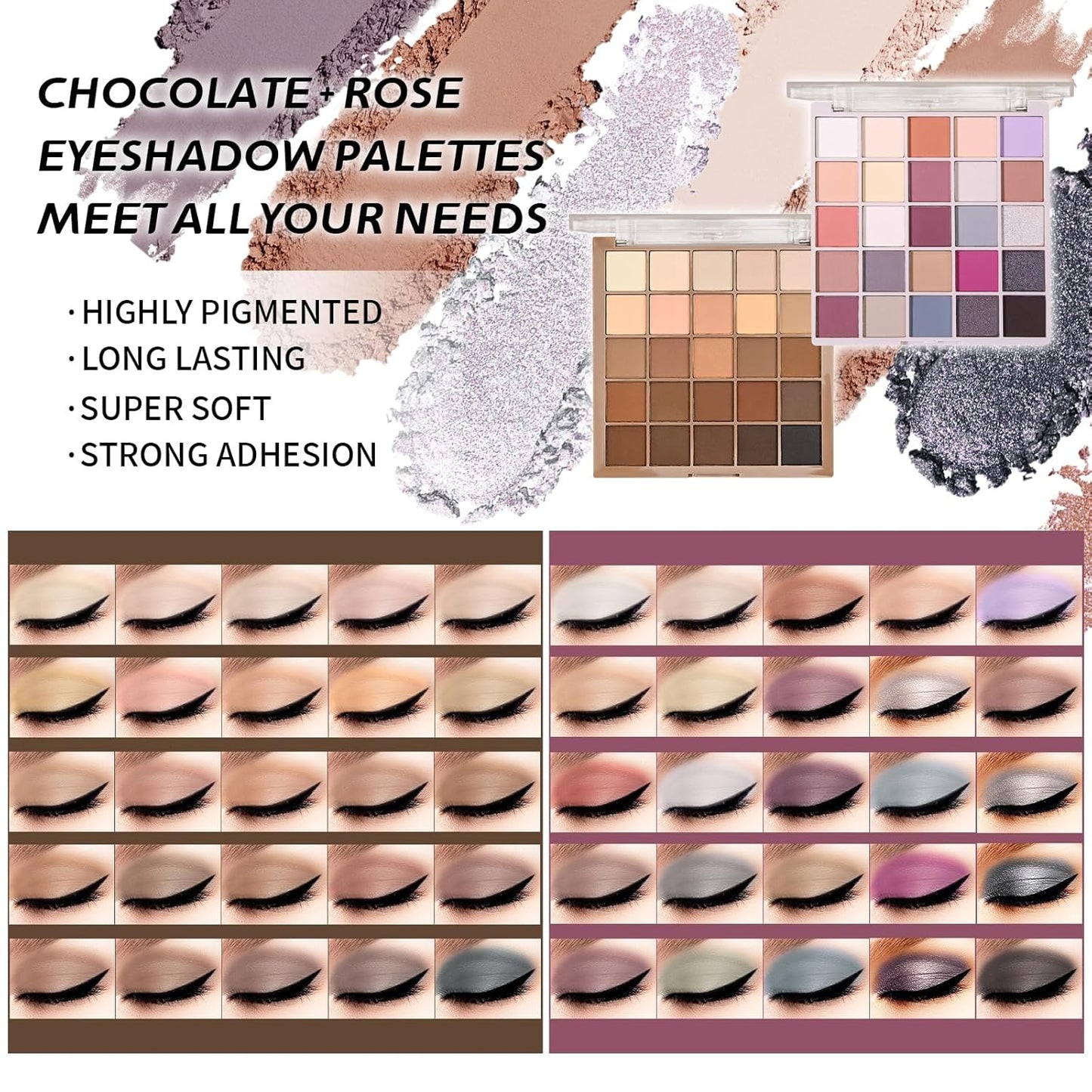 Makeup Set, Makeup Set for Women Full Kit, Eyeshadow Palette, Foundation Concealer CC Cream 3 in 1 Palette, Liquid Lipstick Eyebrow Pencil Eyeliner, Makeup Brush Sponges Makeup Bag