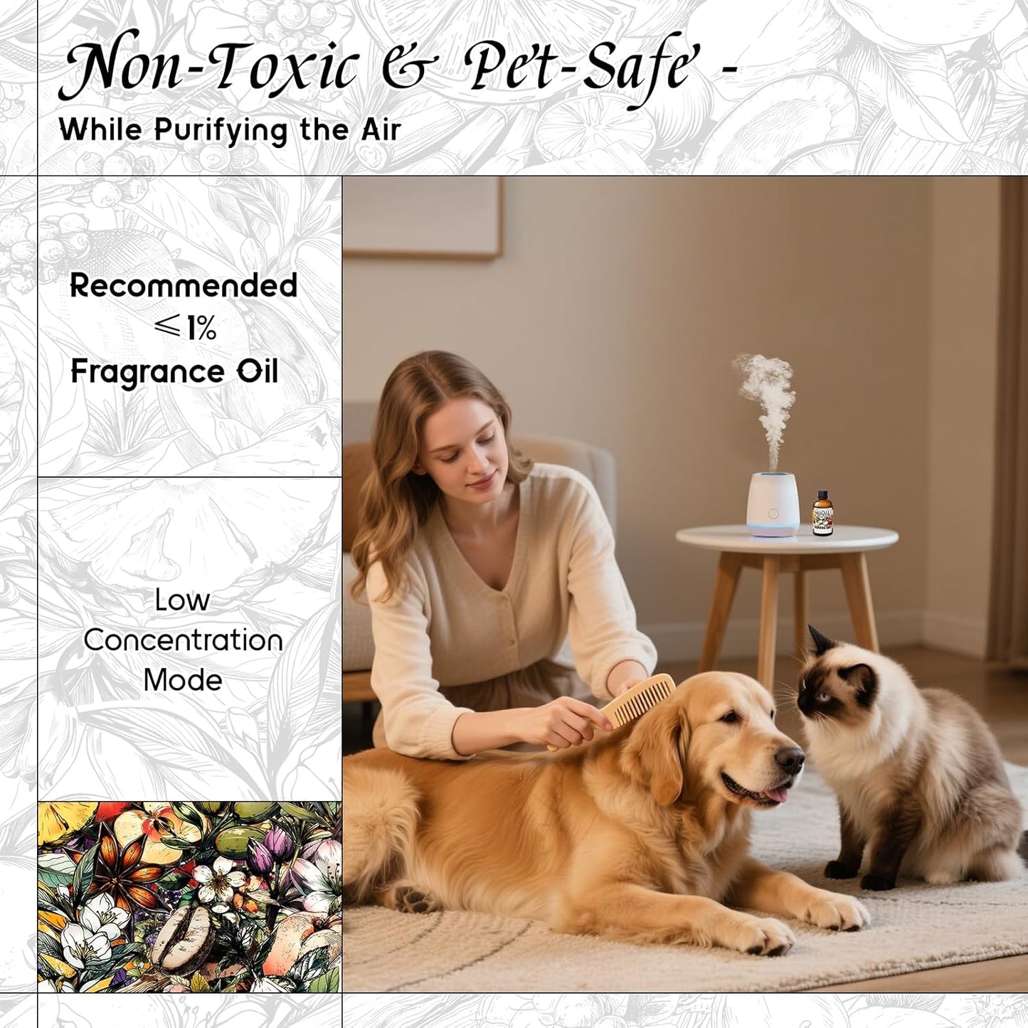 HIQILI Morning Rain Fragrance Oil for Soap, Candle & Hair Conditioner Making, Fresh Scent for Home, Car Diffuser - 1 Fl Oz