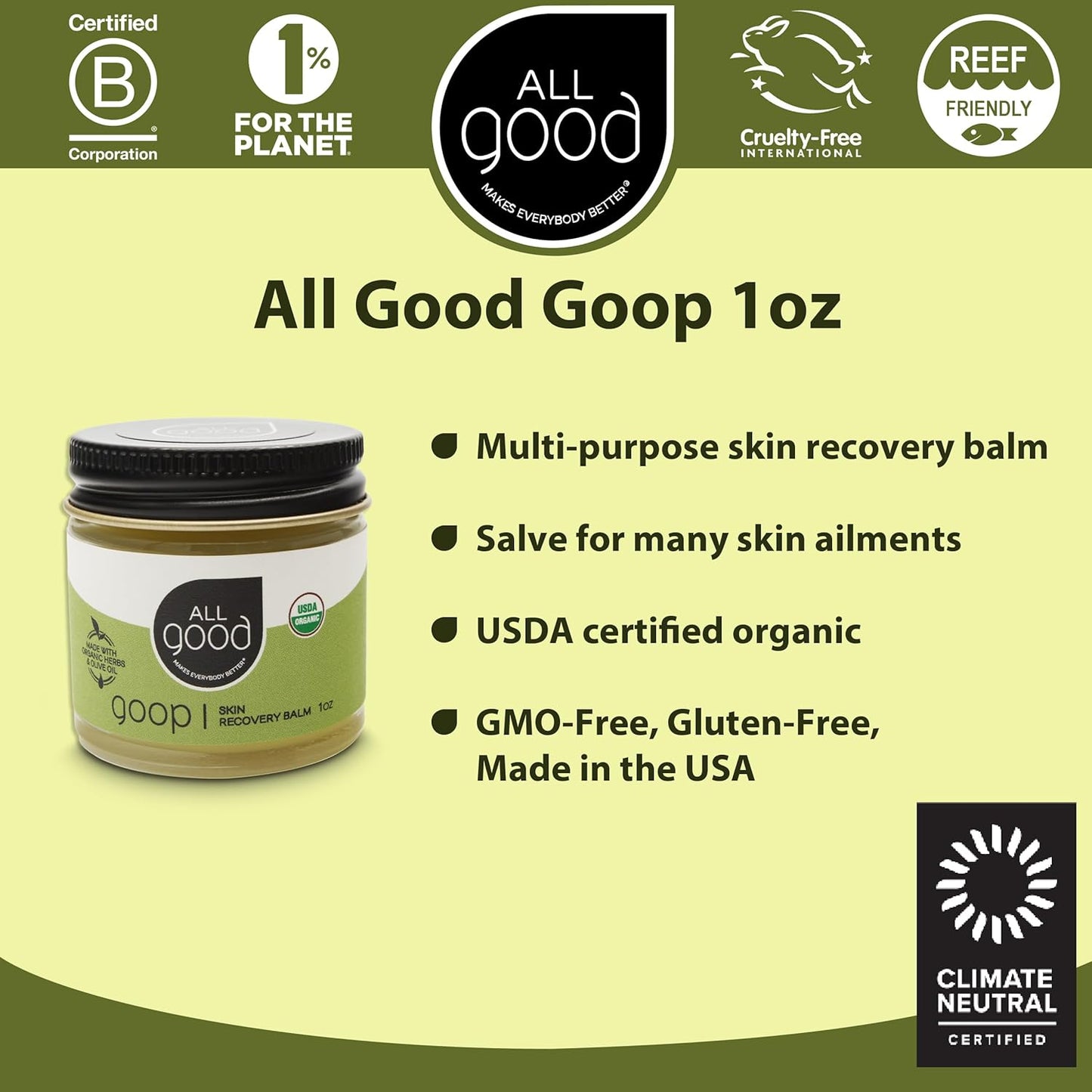 All Good Hand & Skin Relief Combo Set - Moisturize Dry Cracked Skin - Organic Handcrafted Balm & Coconut Lotion