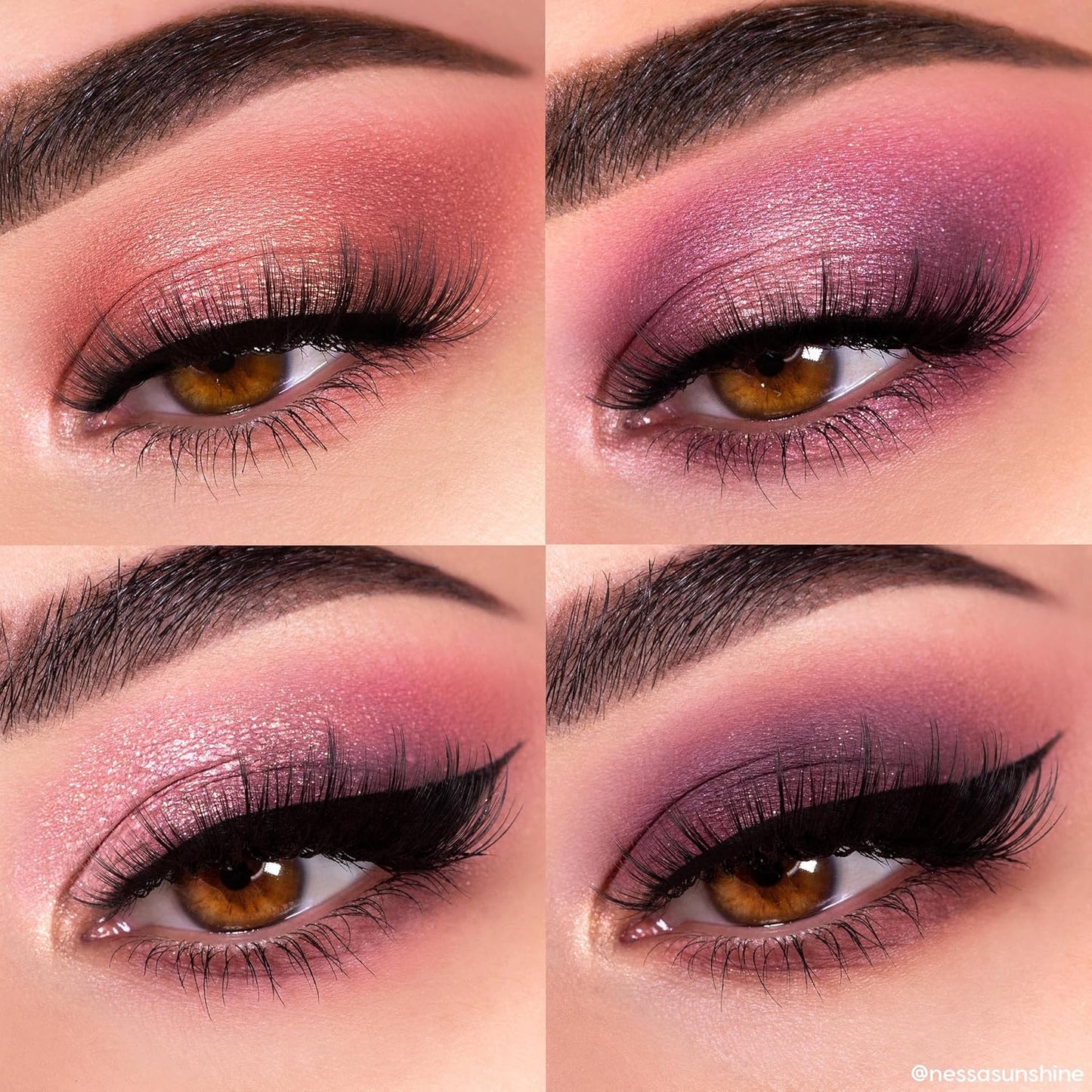 ColourPop Blush Crush Eyeshadow Palette - Brown, Gold & Pink Shadow Palette with Metallic and Matte Finishes - High-Pigment Eye Makeup with a Long-Wearing Formula (0.3 oz)