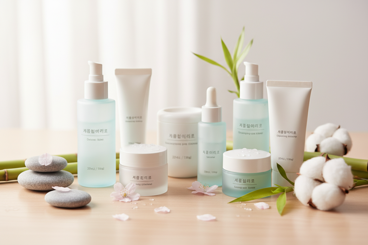 Discover gentle cleansers, nourishing toners, and soothing moisturizers inspired by Korea’s timeless skincare philosophy. 